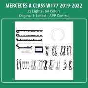 diq ambient 8176 a4b benz a w177 mod19 22 diq ambient light mercedes a w177 mod19 22 25 lights photo
