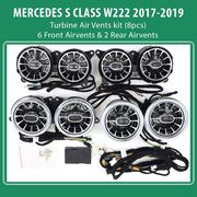 diq ambient 8176 se digital iq turbine air vent ambient light kit mercedes s w222 mod 2017 2019 photo