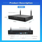 srihome 2mp 8 channel wireless video recorder with 4 ip cameras nvs001 4ipc037 photo