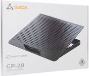 sbox cooling pad 2xusb ports for 173 laptop cp 28 black cp 28 photo