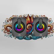 baracuda speakers bgsp 011 seashell photo