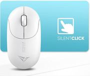 alcatroz silent rechargeable airmouse l6 chroma white aml6sw photo