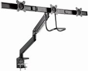 gembird desk mounted adjustable monitor arm for 3 monitors black photo gembird desk mounted adjustable monitor arm for 3 monitors black photo