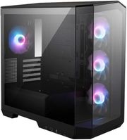 case msi mag pano m100r pz micro gaming tower window 4x argb fans black photo case msi mag pano m100r pz micro gaming tower window 4x argb fans black photo