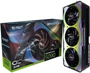 vga palit nvidia geforce rtx 5090 gamerock oc 32gb gddr7 retail photo