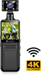 lamtech 4k 180o action camera with wifi lam980305