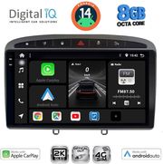 digital iq bxk 20513 cpaa 9inc multimedia tablet for peugeot 308 mod2007 2012 rcz mod2009 2015 photo