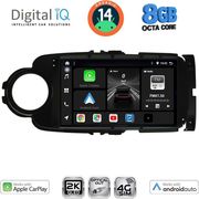digital iq bxk 20737 cpaa 9inc multimedia tablet for toyota yaris mod 2011 2015 photo