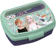 stor frozen snowy tale funny sandwich box with cutlery 81009 photo