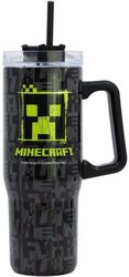 stor minecraft squared pattern young adult dw xl insulated stainless steel rambler mug 75643