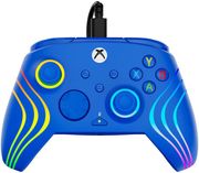 turtle beach afterglow wave wired rgb controller for xbox pc color blue photo