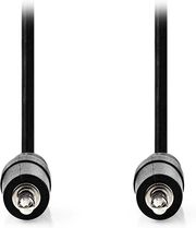 nedis cagl22000bk15 stereo audio cable 35mm male 35mm male 150m black photo