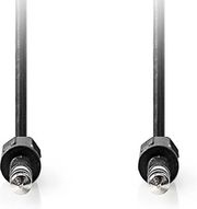 nedis cagl23000bk20 stereo audio cable 635mm male 635mm male 2m black photo