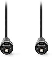 nedis cagl25000bk30 optical audio cable toslink male toslink male 300m black photo