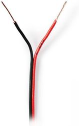 nedis speaker cable 2 x 035mm 100m black red photo nedis speaker cable 2 x 035mm 100m black red photo