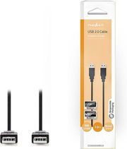 nedis ccgb60000bk20 usb 20 cable a male a male 20 m black photo