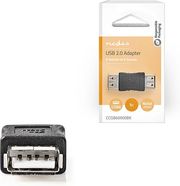 nedis ccgb60900bk usb 20 type a adapter 480mbps blackp photo