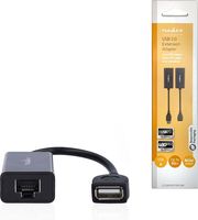 nedis ccgb61extbk500 usb 20 extender 1x usb a male 1x rj45 female 1x usb a female 1x rj45 f photo