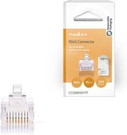nedis ccgb89301tp rj45 connector male stranded utp cat5 10pcs transparentp photo nedis ccgb89301tp rj45 connector male stranded utp cat5 10pcs transparentp photo