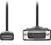 nedis ccgl34800bk20 hdmi cable hdmi male dvi d 24 1 pin male 1080p 200m black photo nedis ccgl34800bk20 hdmi cable hdmi male dvi d 24 1 pin male 1080p 200m black photo