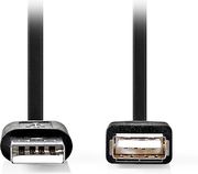 nedis ccgl60010bk10 usb 20 cable usb a male usb a female 100m black photo