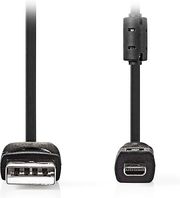 nedis ccgl60810bk20 usb 20 cable usb a male uc e6 8 pins male 200m black photo