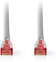 nedis ccgl85220gy100 cat6 cable rj45 male rj45 male s ftp 100m greyc photo