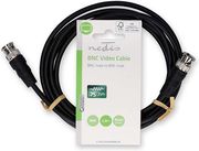 nedis cvgl01000bk20 bnc video cable bnc male bnc male 75ohm 200m black photo nedis cvgl01000bk20 bnc video cable bnc male bnc male 75ohm 200m black photo