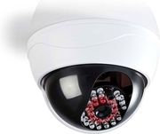 nedis dumcd20wt dummy security camera dome ip44 white photo