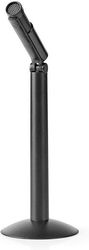 nedis micsj100bk wired microphone stand adjustable angle 35 mm photo nedis micsj100bk wired microphone stand adjustable angle 35 mm photo