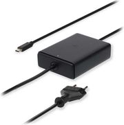 nedis nbau45110bk notebook adapter gan 45wp photo nedis nbau45110bk notebook adapter gan 45wp photo