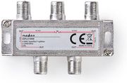 nedis sspl410me satellite f splitter max 115 db insertion loss 5 2400 mhz 4 outputs photo nedis sspl410me satellite f splitter max 115 db insertion loss 5 2400 mhz 4 outputs photo
