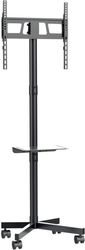 gembird tv floor stand tilt with caster wheels 32 55 black tvs 55t 03 photo gembird tv floor stand tilt with caster wheels 32 55 black tvs 55t 03 photo