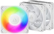 arctic p14 pro a rgb white 3 pack 140 mm a rgb pwm fan with cable splitter photo arctic p14 pro a rgb white 3 pack 140 mm a rgb pwm fan with cable splitter photo