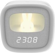 alarm clock with led bunny night light pure fnl 06 aurora white square forever light photo