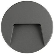 eurolamp fotistiko toixoy slim led 3w ip65 230v 4000k f135mm grafitis pro arte illumina photo