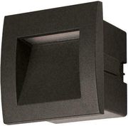 eurolamp fotistiko xoneyto led 3w ip54 220 240v 90x90x70mm mayro pro arte illumina photo