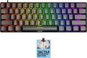 armaggeddon mechanical keyboard mka 1c nex black tactile brown switch mka 1c nex bt photo