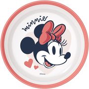 stor disney minnie mouse heart full non slip bicolor premium bowl 10792 photo