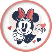 stor disney minnie mouse heart full non slip bicolor premium plate 10793 photo