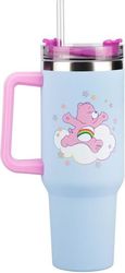 paladone care bears 1200ml insulated cup and straw