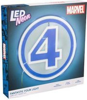 paladone marvel fantastic 4 wall mountable led neon light