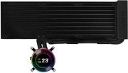 lian li hydroshift ii lcd c 360 no fans black aio cpu liquid cooler photo