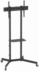 gembird tv floor stand with caster wheels tilt 37 70 vesa 800x600 black tvs 70t 01 photo
