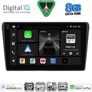 digital iq bxk 20704bl cpaa 9inc multimedia tablet for toyota avensis t25 mod 2003 2009 black photo