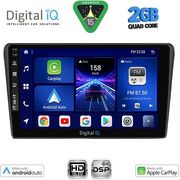 digital iq bxc 3704bl cpaa 9inc multimedia tablet for toyota avensis t25 mod 2003 2009 black photo