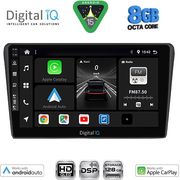 digital iq bxf 7704bl cpaa 9inc multimedia tablet for toyota avensis t25 mod 2003 2009 black photo