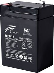 ritar lead acid battery rt645 agm 6v 45ah 70 47 99mm terminal1 photo