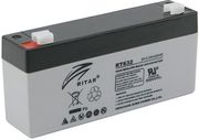 ritar lead acid battery rt632 agm 6v 32ah 134 34 60 mm terminal1 photo ritar lead acid battery rt632 agm 6v 32ah 134 34 60 mm terminal1 photo