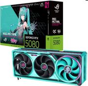 vga asus rog astral geforce rtx 5080 oc hatsune miku 16gb gddr7 retail photo vga asus rog astral geforce rtx 5080 oc hatsune miku 16gb gddr7 retail photo